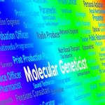 Molecular Geneticist Represents Sub Atomic And Occupation Stock Photo