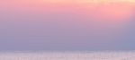 Panoramic Dramatic Pastel Seascape Sunset Sky And Cloud Backgrou Stock Photo