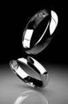 The Beauty Wedding Ring Stock Photo