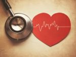 Heart And Stethoscope Stock Photo