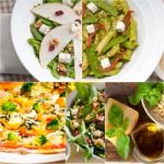 Healthy And Tasty Italian Food Collage Stock Photo