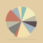 Pie Chart For Documents And Reports Stock Photo