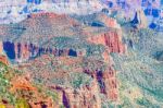 View From The North Rim Of The Grand Canyon Stock Photo