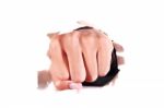 Human Fist Stock Photo