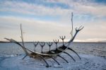 Sun Voyager In Reykjavik Stock Photo