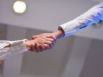 Handshaking Stock Photo