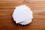 Business Card Stock Photo