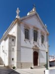 Albufeira, Southern Algarve/portugal - March 10 : Mother Church Stock Photo