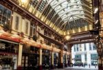 Leadenhall Market On A Sunday Stock Photo