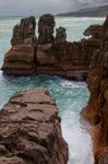 Punakaiki Coastline Stock Photo