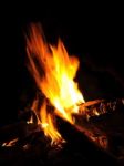 Abstract Fire Background Stock Photo