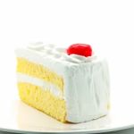 Cake Slice Isolated Stock Photo