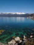 Landscape Of Lake Tahoe Stock Photo