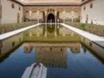 Granada, Andalucia/spain - May 7 : Part Of The Alhambra  Palace Stock Photo