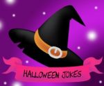 Halloween Jokes And Funny Haunting Gags 3d Illustration Stock Photo