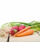 Raw Root Vegetable Stock Photo