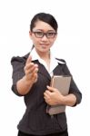 Asian Business Woman Stock Photo