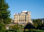 View Of The Empire Hotel In Bath Stock Photo