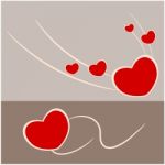 Abstract Love And Heart Stock Photo