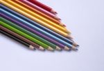 Colorful Color Pencil Stock Photo