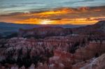 Dawn At Bryce Canyon Stock Photo