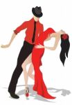 Salsa Dancing Stock Photo