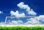 Soccer Goal Stock Photo