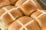 Hot Cross Buns Stock Photo