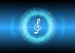 Music Clef Background Stock Photo