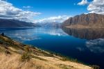 Lake Hawea Stock Photo