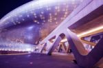 Seoul, South Korea - March 15: Dongdaemun Design Plaza Is A Modern Architecture In Seoul Designed By Zaha Hadid.photo Taken March 15,2015 In Seoul, South Korea Stock Photo