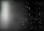 Abstract  Bokeh Black Background Stock Photo