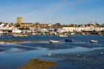 Shoreham-by-sea, West Sussex/uk - February 1 : View Of The Harbo Stock Photo