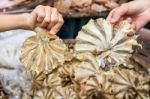 Fish Dried Food Stock Photo