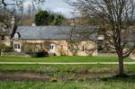 Scenic View Of Upper Slaughter Village Stock Photo