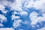 Clouds With Blue Sky Stock Photo