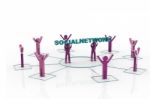 Social Network Concept Stock Photo