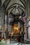 Detail View Of St Stephans Cathedral In Vienna Stock Photo