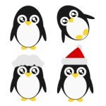 Cartoon Penguin Illustration Stock Photo