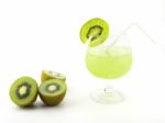 Kiwi Juice Stock Photo