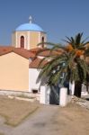 Greek Church Stock Photo