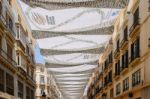 Malaga, Andalucia/spain - July 5 :view Of The City Centre Of Mal Stock Photo