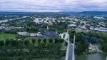 View Of The Eleanor Schonell Bridge In West End, Brisbane Stock Photo