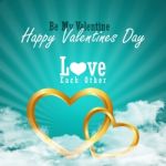 Red Love Heart, Valentines Day Concept Stock Photo