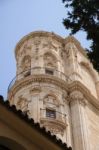 Malaga, Andalucia/spain - July 5 : View Towards The Cathedral In Stock Photo