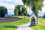 Calvary Church In St Georgen Im Attergau Stock Photo