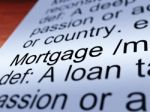 Mortgage Definition Stock Photo