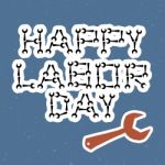 Happy Labor Day Stock Photo