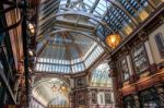 View Of Leadenhall Market Stock Photo