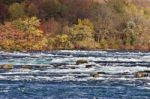 Beautiful Image With Amazing Powerful Niagara River Stock Photo